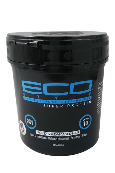 ECO STYLE SUPER PROTEIN FOR DRY & DAMAGED HAIR-24oz FULL